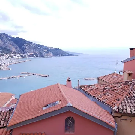 Rue Du Vieux Chateau - Beau F2 Avec Vue Exceptionnelle - Refait A Neuf * Menton